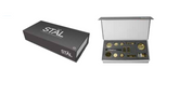 Stal kit frameless sliding shower screen kit. Brushed Brass / Satin gold